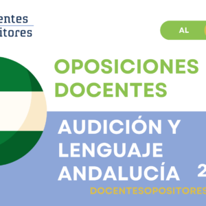 Curso oposiciones Audición y Lenguaje Andalucía completo 26-27 (4 sesiones)